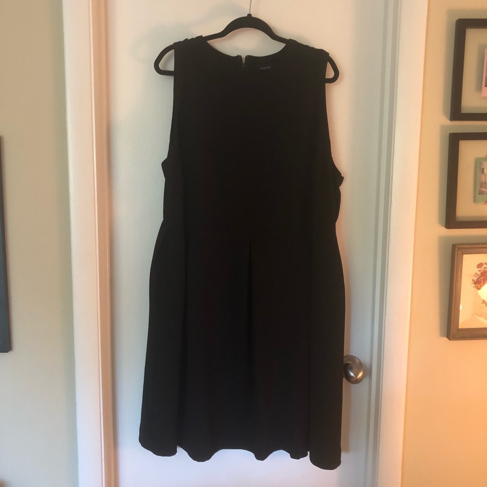 Who What Wear Plus Size 3X Dress in Black